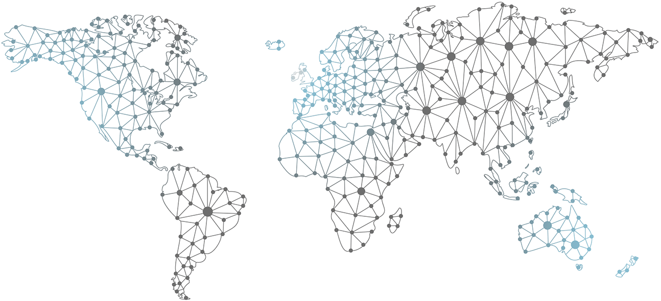 carte du monde de nos clients