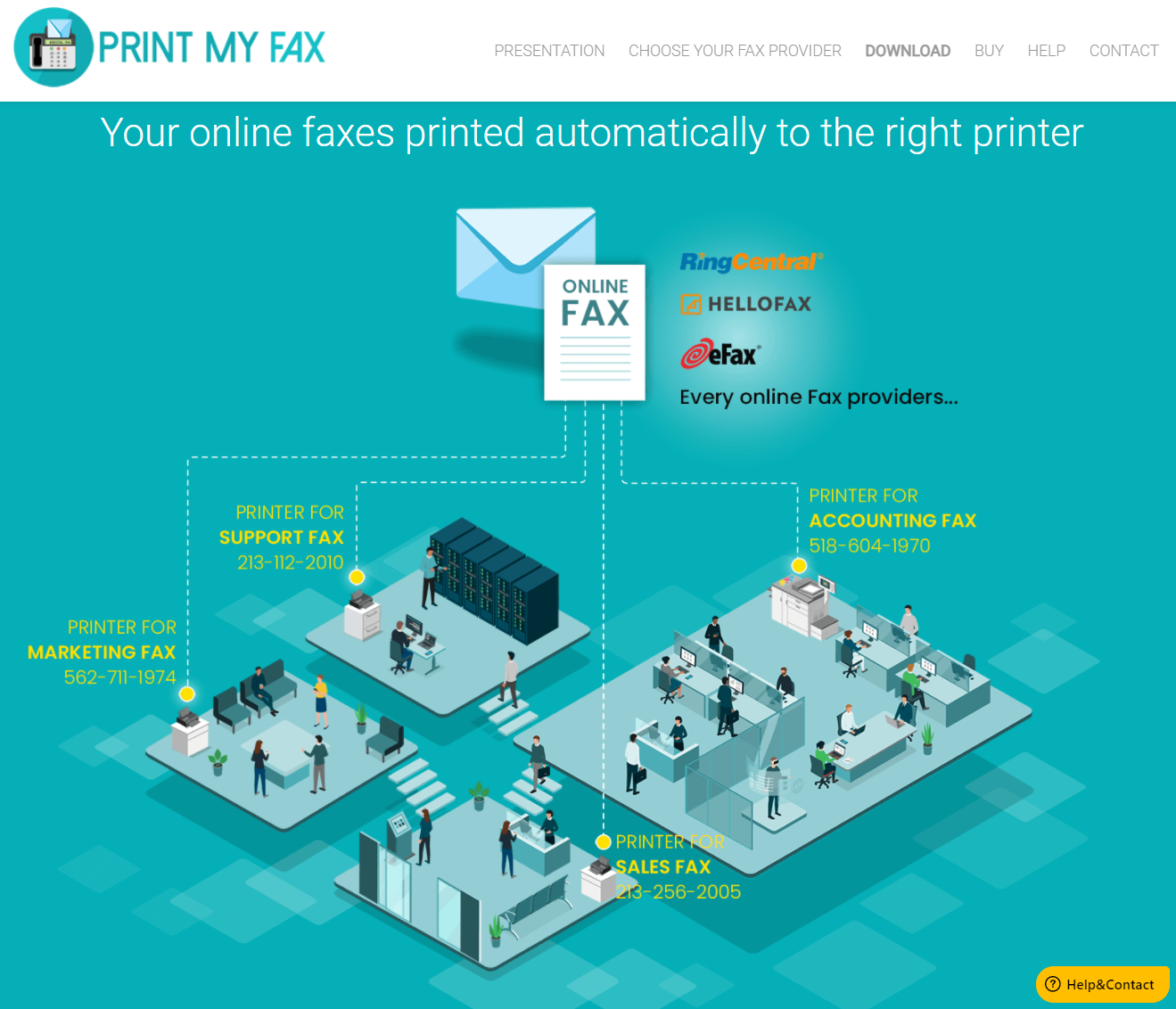 Print My Fax App