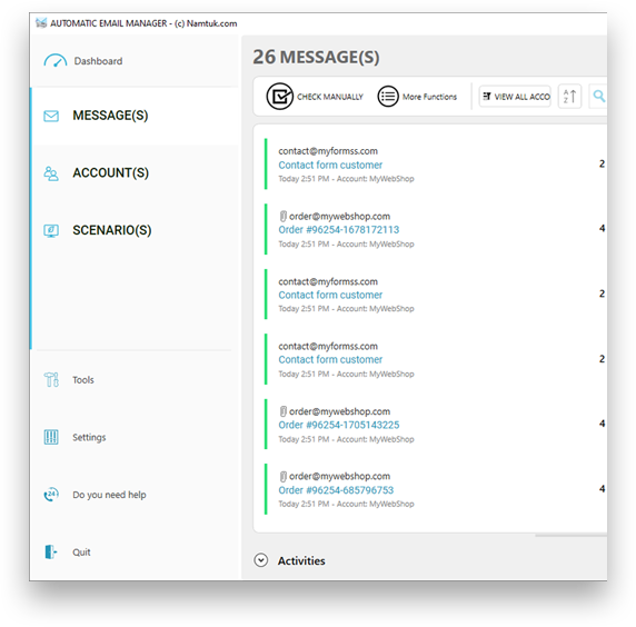 Automatic Email Manager